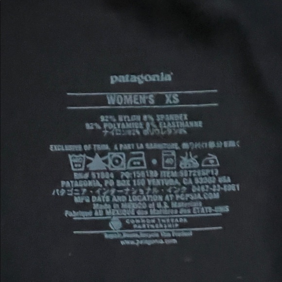 Patagonia Elegant Cocktail Black Sleeveless Dress Little Black Dress Size XS - Picture 6 of 7